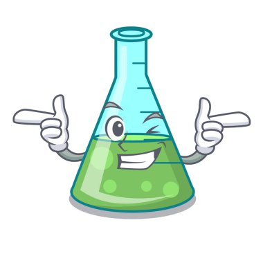 Wink bilim kabı karakter karikatür