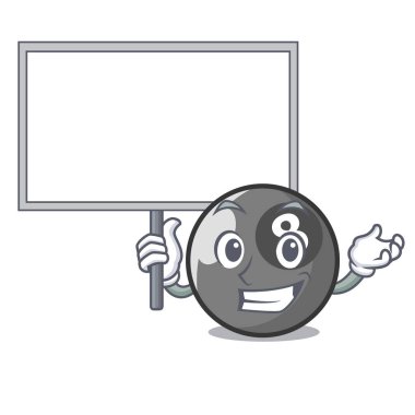 Yönetim Kurulu bilardo topu karakter karikatür getirmek