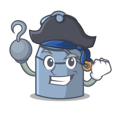 Korsan süt karikatür karakter