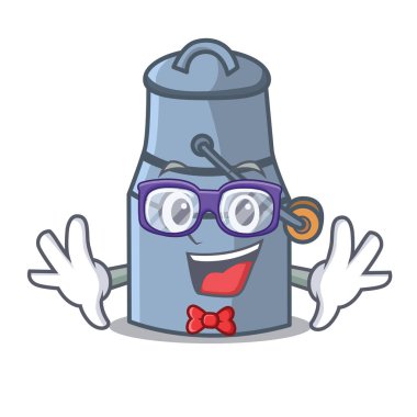 İnek sütü karikatür karakter