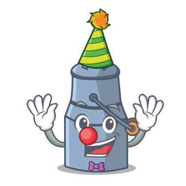 Palyaço süt olabilir maskot çizgi film