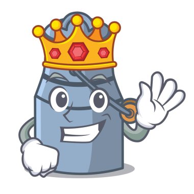 Kral süt olabilir maskot çizgi film