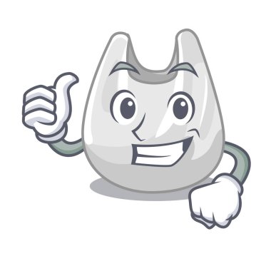 Plastik torba karakter karikatür yaşasın