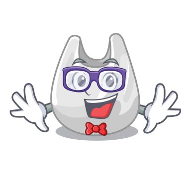 Geek plastik torba karakter karikatür