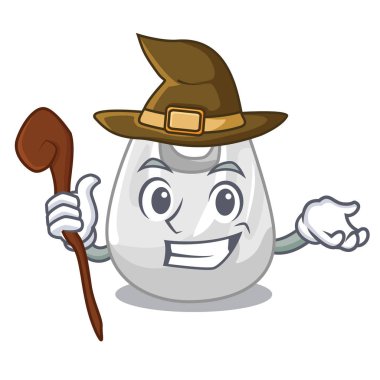 Cadı plastik torba maskot çizgi film