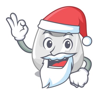 Santa plastik torba maskot çizgi film