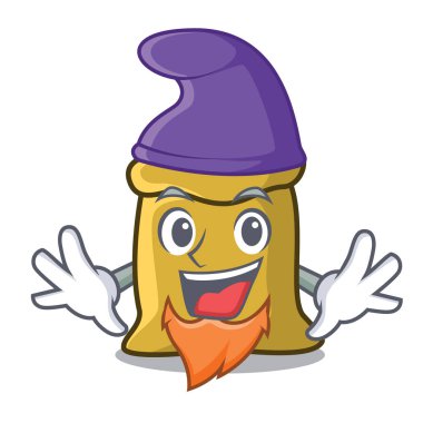 Elf un karakter karikatür tarzı vektör çizim