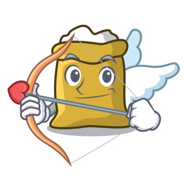 Eros un karakter karikatür tarzı vektör çizim