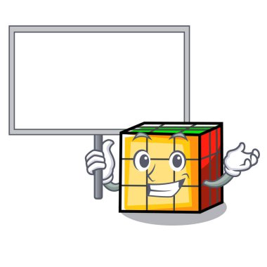 Yönetim Kurulu rubik küp karakter karikatür getirmek