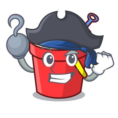 Korsan kum kova karakter karikatür