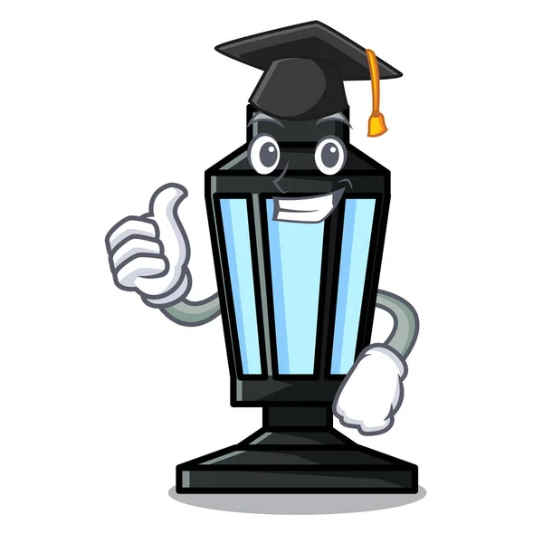 Graduation street lamp character cartoon