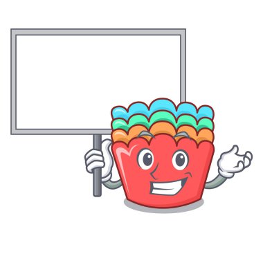 Kalıpları karakter karikatür pişirme kurulu getirmek