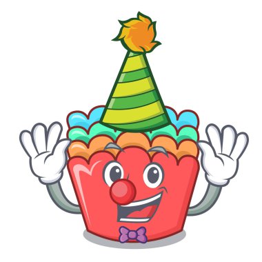 Palyaço pişirme kalıpları maskot çizgi film