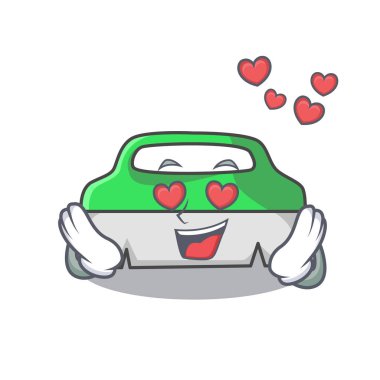 Aşık fırçalayın fırça maskot çizgi film