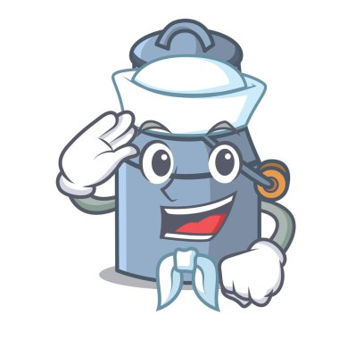 Denizci süt karikatür karakter