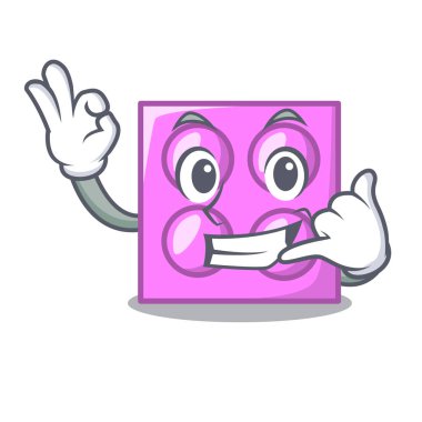 Bana oyuncak tuğla maskot çizgi film de