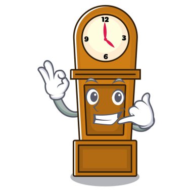 Bana dedesi saat maskot çizgi film de