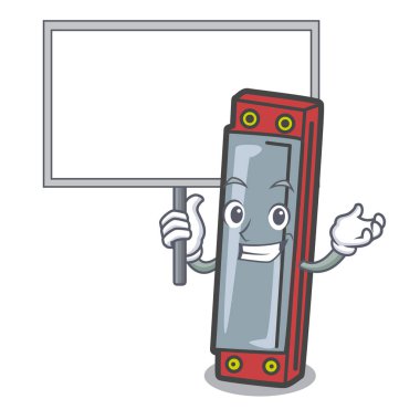 Yönetim Kurulu mızıka karakter karikatür tarzı vektör çizim getirmek