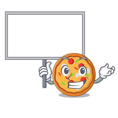 Yönetim Kurulu pizza karakter karikatür tarzı getirmek