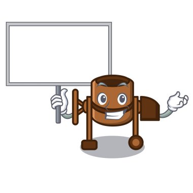 Yönetim Kurulu Beton Mikser karakter karikatür getirmek