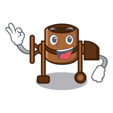 Tamam Beton Mikser karakter karikatür