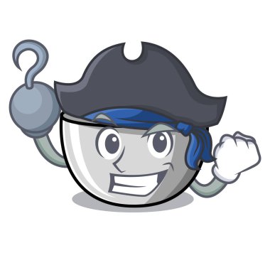 Korsan meyve sıkacağı karakter karikatür tarzı