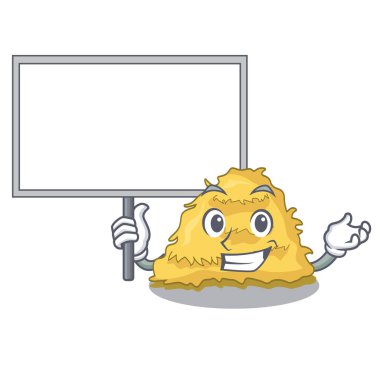 Yönetim Kurulu saman balya karakter karikatür vektör çizim getirmek