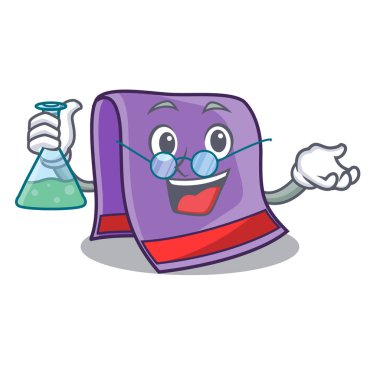 Profesör çizgi film ev mutfak havlusu