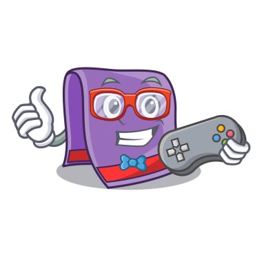 Ahşap raf karakter oyun havlu