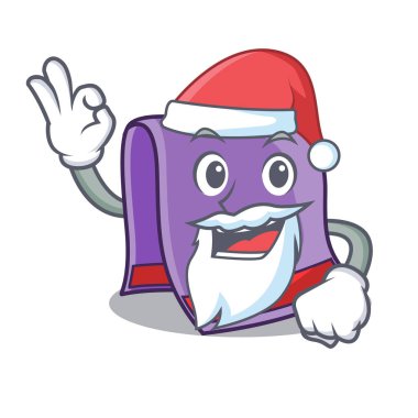 Noel Baba havlu için banyo maskotu