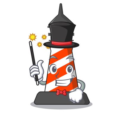 Sihirbaz klasik çizgi film fener kırmızı