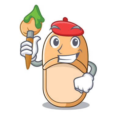 Sevimli ev terlik karakter sanatçı çifti