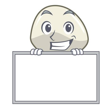 Yönetim Kurulu karakter karikatür ev yapımı organik mozzarella peyniri ile sırıtarak