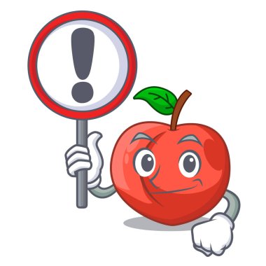 Yaprak karikatür izole işareti Kuru soğan ile