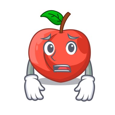 Yazık ki çizgi film taze tatlı nektarin bahçede