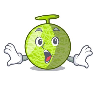 Sürpriz karikatür kavun tatlı meyve içinde belgili tanımlık çarşı