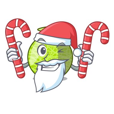 Noel candy çizgi film Olgun kavun meyve mutfak ile