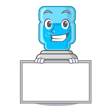 Yönetim Kurulu çizgi film su soğutucu ofis ve ev için sırıtarak