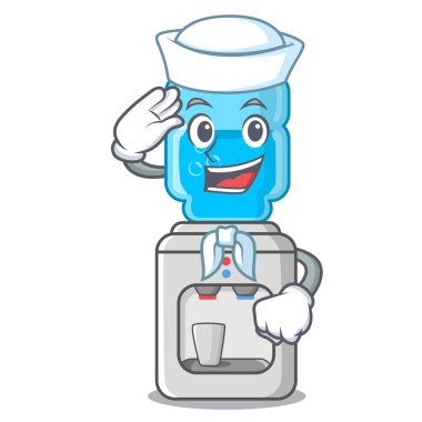 Denizci çizgi film su soğutucu ofis ve ev için