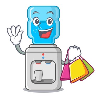 Elektrik su soğutucu karikatür karşı alışveriş