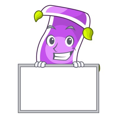 Yönetim Kurulu karikatür oryantal sihirli halı üzerinde gösteri vektör çizim ile sırıtarak