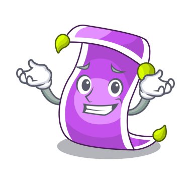 Uçan halı mavi gökyüzü vektör çizim karşı sırıtan çizgi film