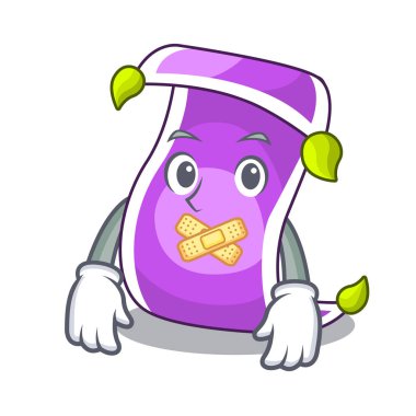 Bir afiş karikatür ile sessiz sihirli halı