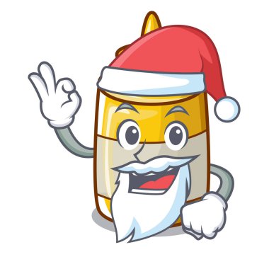 Santa ev yapımı hardal sosu çizgi film şişe