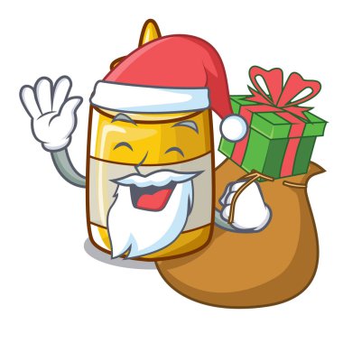 Noel Baba hediye ev yapımı Hardal soslu çizgi film şişe