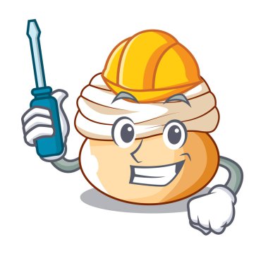 Otomotiv mevsimlik İsveçli tatlı semla buns çizgi film