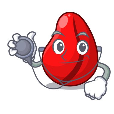 Doktor bütün kola cevizi Pazar karikatür