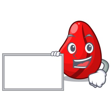 Kurulu tüm kola cevizi ile Pazar karikatür