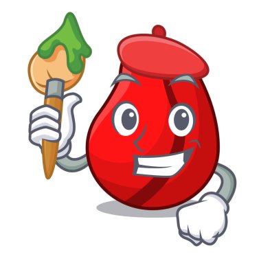 Sanatçı bütün kola cevizi Pazar karikatür