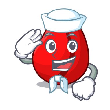 Denizci bütün kola cevizi Pazar karikatür